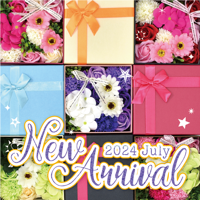 2024 July NEW ARRIVAL｜季節のお花で夏のご挨拶特集